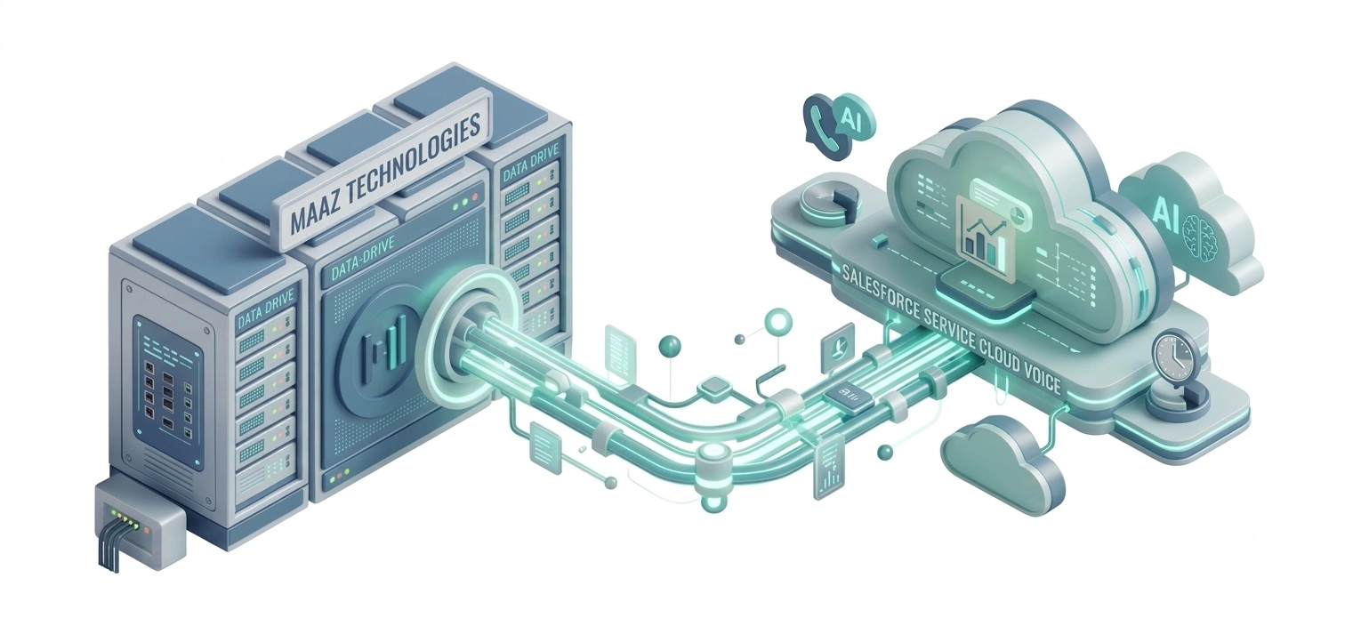 Salesforce Service Cloud Voice + Cisco CC Integration