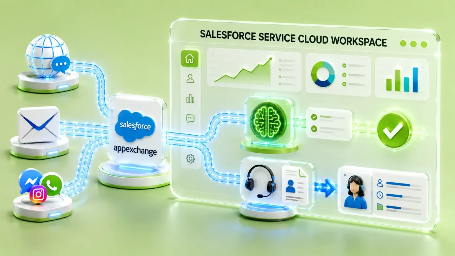 ICM for Salesforce an AI Omnichannel Chat to Transform Customer Service